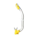 Mares Snorkels WHITE/YELLOW Mares Pluto  Snorkel