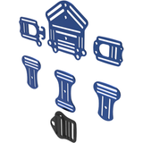 Yuhsin Sidemount Harness Blue YuhsinSUMP eXplorer Sidemount System - Harness Plates ONLY